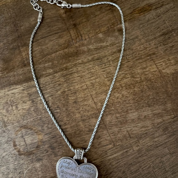 Brighton Silver Heart Necklace - Picture 5 of 5